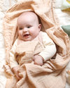 Fabelab 100% Organic Cotton Swaddle - Alisan Muslin Swaddle