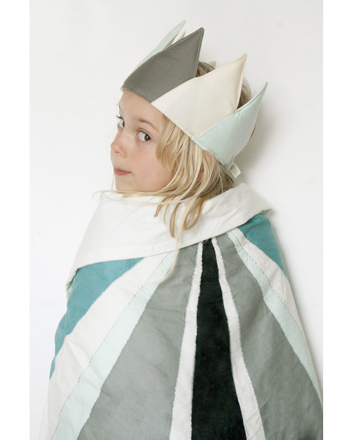 Fabelab Soft Prince/ss Crown - Jade - 100% Organic Cotton Dressing Up & Role Play