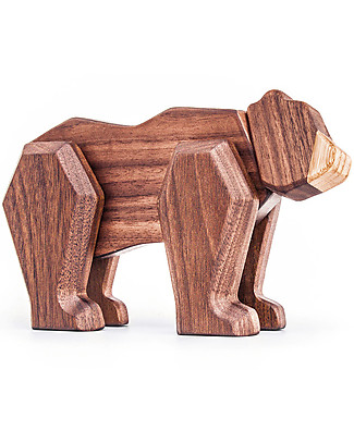 FableWood The Bear - 6 Magnetic Pieces - Sustainable Wood Wooden Blocks & Construction Sets