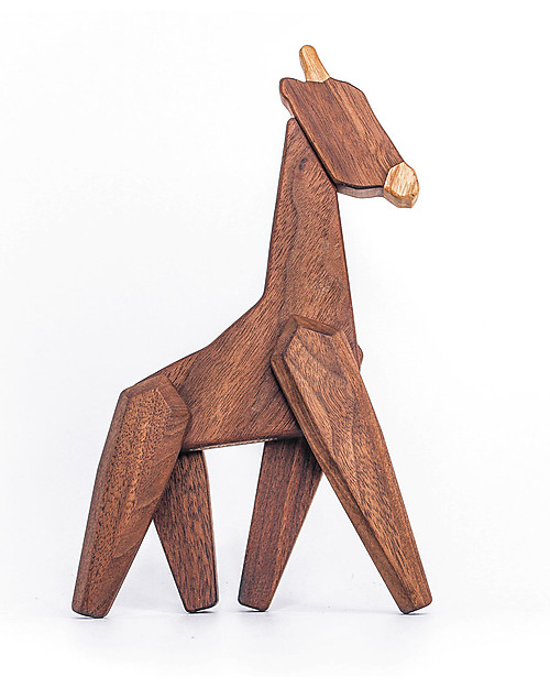 FableWood The Giraffe - 6 Magnetic Pieces - Sustainable Wood Wooden Animals