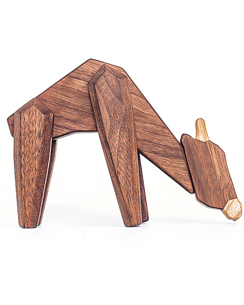 FableWood The Giraffe - 6 Magnetic Pieces - Sustainable Wood Wooden Animals
