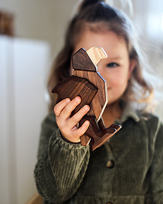 FableWood The Parrot - 6 Magnetic Pieces - Sustainable Wood Wooden Animals