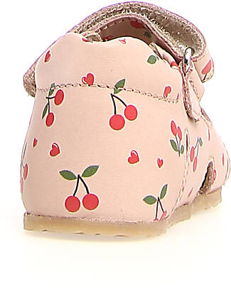 Falcotto Bea Sandal - Leather - Cherries - Blush Sandals