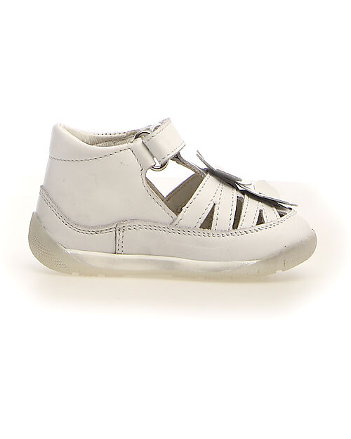 Falcotto Grisa Sandal - Leather - White Sandals