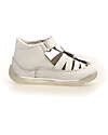 Falcotto Grisa Sandal - Leather - White Sandals