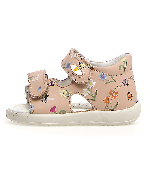 Falcotto Open Sandal New River - Leather - Countryside - Blush Sandals