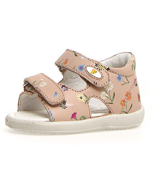 Falcotto Open Sandal New River - Leather - Countryside - Blush Sandals