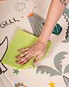 Family Nation 2-in-1 Foldable Montessori Play Mat – Reversible and Soft – Animal Friends – 180x150 cm – From Birth Playmats