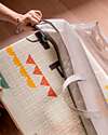 Family Nation 2-in-1 Foldable Montessori Play Mat – Reversible and Soft – Animal Friends – 180x150 cm – From Birth Playmats