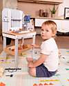 Family Nation 2-in-1 Foldable Montessori Play Mat – Reversible and Soft – Dino Friends – 180x150 cm – From Birth Playmats