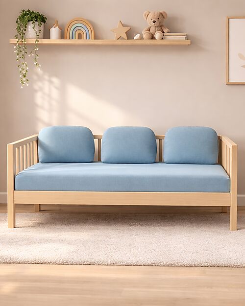 Family Nation 4-in-1 Evi Convertible Montessori Bed - 140x70 cm - All Included Montessori Beds