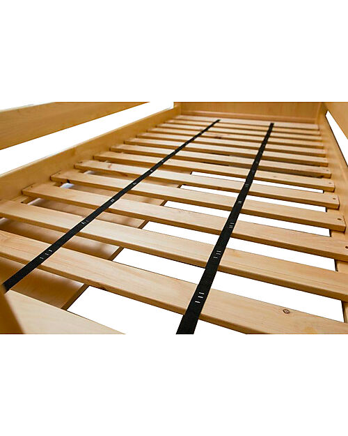 Family Nation 4-in-1 Evi Convertible Montessori Bed – 200x90 cm – All Included – From Birth to 99 Years Montessori Beds