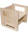 Family Nation Adjustable Montessori Chair - Natural - Grows with your child - Birch Wood Chairs