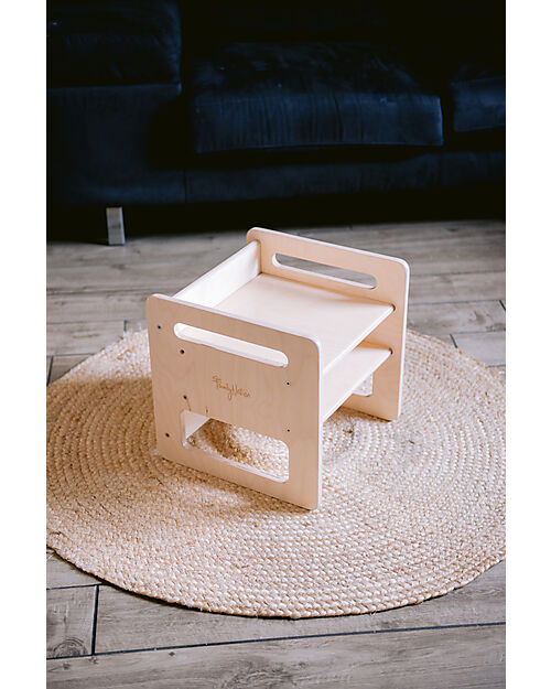 Family Nation Adjustable Montessori Chair - Natural - Grows with your child - Birch Wood Chairs