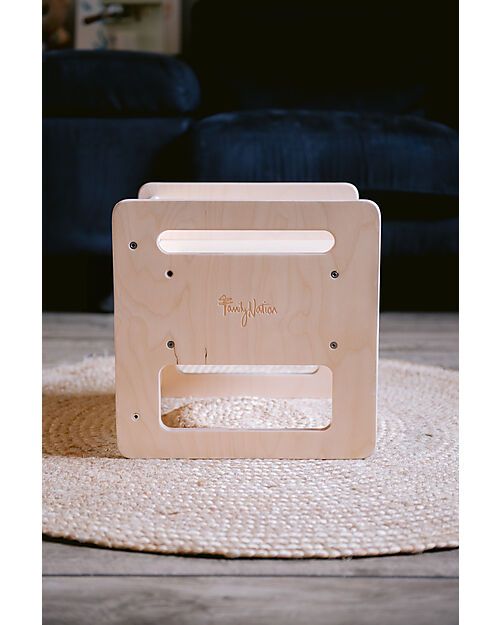 Family Nation Adjustable Montessori Chair - Natural - Grows with your child - Birch Wood Chairs