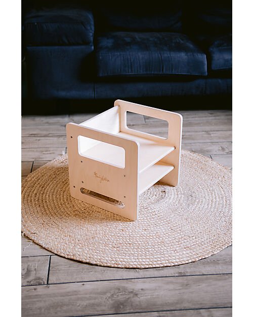 Family Nation Adjustable Montessori Chair - Natural - Grows with your child - Birch Wood Chairs
