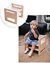 Family Nation Adjustable Montessori Chair - Natural - Grows with your child - Birch Wood Chairs