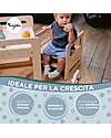 Family Nation Adjustable Montessori Chair - Natural - Grows with your child - Birch Wood Chairs