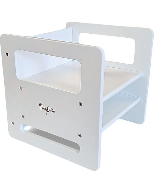 Family Nation Adjustable Montessori Chair - White - Grows with your child Chairs