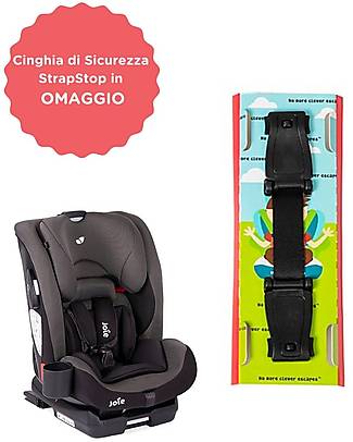 Family Nation Bold Car Seat + Free Safety Strap StrapStop! Car Seats Group 1/2/3