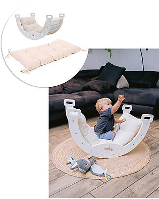 Family Nation Cushion for Montessori Arch Rainbow - Cotton Montessori Toys