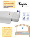 Family Nation Evi Mattress Protector - 100x200 cm - 0m+ - OEKO-TEX and BPA free Bed Sheets and Pillow Cases
