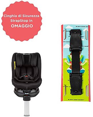 Family Nation EvolveFix Car Seat + Free Safety Strap StrapStop! Car Seats Group 1/2/3