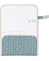 Family Nation Foldable Travel Changing Mat - Clover Green - Firenze Travel Collection Travel Changing Mats