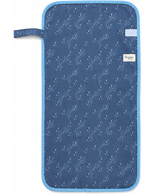 Family Nation Foldable Travel Changing Mat - Olive Blue - Firenze Travel Collection Travel Changing Mats