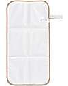 Family Nation Foldable Travel Changing Mat - Stripes Beige - Firenze Travel Collection Travel Changing Mats