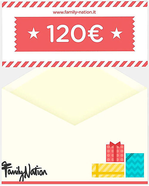 Family Nation Gift Certificate 120€ Family Nation Gift Certificates