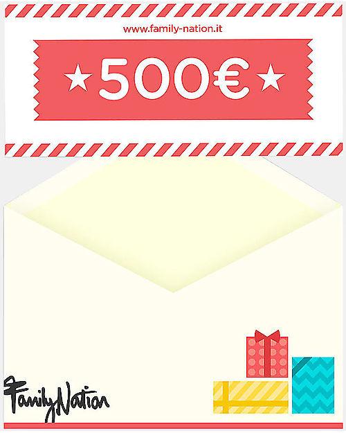 Family Nation Gift Certificate 500€ Family Nation Gift Certificates
