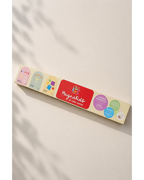 Family Nation MagneKids™ Magnetic Wall Decal - Arch - 95x60 cm - Sand - Easy Installation Without Holes Magnetic Games