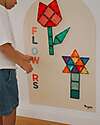 Family Nation MagneKids™ Magnetic Wall Decal - Arch - 95x60 cm - Sand - Easy Installation Without Holes Magnetic Games