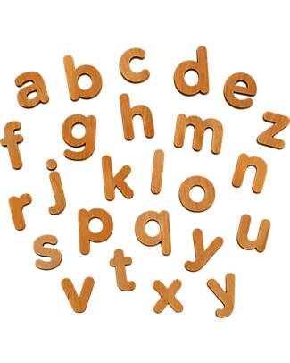 Family Nation MagneKids™ Set of 36 Magnetic Letters - Wood - Learning Game for Kids Magnetic Games