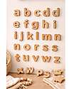 Family Nation MagneKids™ Set of 36 Magnetic Letters - Wood - Learning Game for Kids Magnetic Games