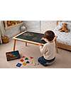 Family Nation Magnetic Montessori Sensory Table with 3 Containers - 73x53x50 cm - Educational Toy for Children 3+ years Sensory Games_