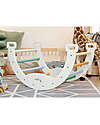 Family Nation Montessori Arch Rainbow - Sunny Beach + Cushion - Develops Balance and Coordination Montessori Toys
