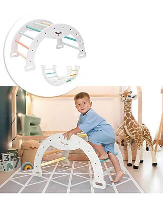 Family Nation Montessori Arch Rainbow - Sunny Beach - Develops Balance and Coordination Montessori Toys