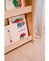 Family Nation Montessori Frontal Bookcase - Cloud - Birch Wood Montessori Bookcases