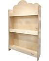 Family Nation Montessori Frontal Bookcase - Cloud - Birch Wood Montessori Bookcases