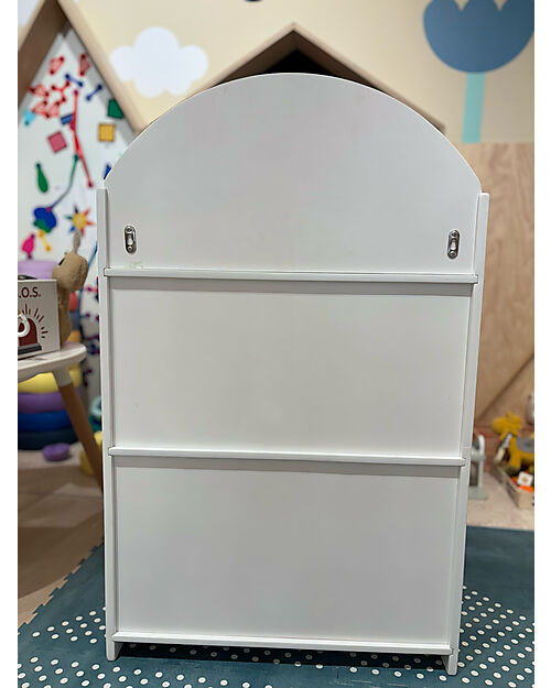 Family Nation Montessori Frontal Bookcase - Rainbow - Sunny Beach Montessori Bookcases