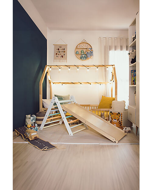 Family Nation Montessori Pikler Triangle Rainbow - Sunny Beach - Develops Balance and Coordination Montessori Toys
