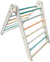Family Nation Montessori Pikler Triangle Rainbow - Sunny Beach - Develops Balance and Coordination Montessori Toys