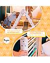 Family Nation Montessori Pikler Triangle Rainbow - Sunny Beach - Develops Balance and Coordination Montessori Toys