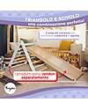 Family Nation Montessori Pikler Triangle Rainbow - Sunny Beach - Develops Balance and Coordination Montessori Toys