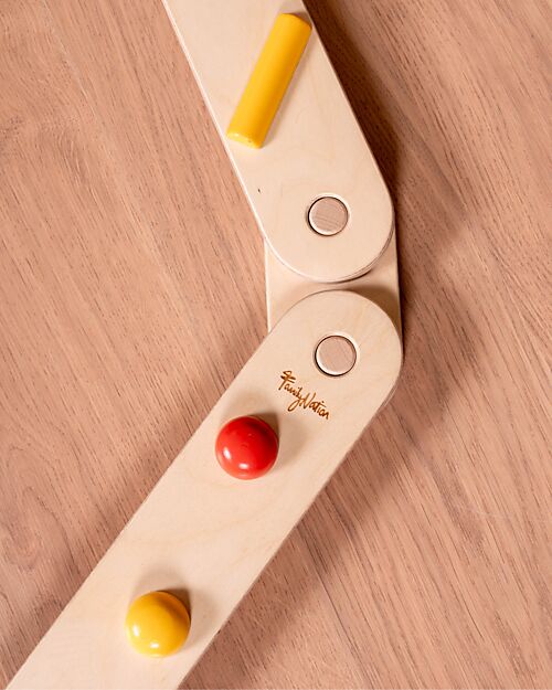 Family Nation Montessori Sensory Balance Path - Psychomotor Development - 2+ years - in Wood Montessori Toys