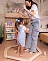 Family Nation Montessori Sensory Balance Path - Psychomotor Development - 2+ years - in Wood Montessori Toys