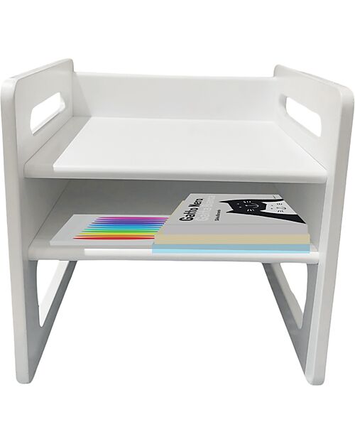 Family Nation Montessori Table+Chair Set - White - Grows with your child Tables And Chairs