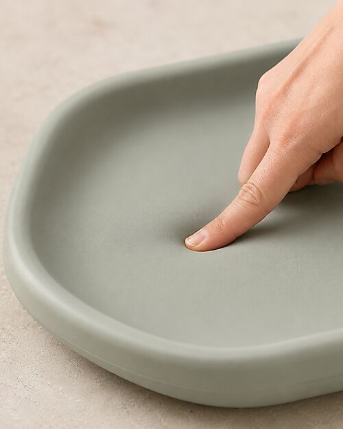 Family Nation Nido™ Changing Mat - Soft and Safe - Sage Green - with Integrated Growth Measurement Scale Changing Tables